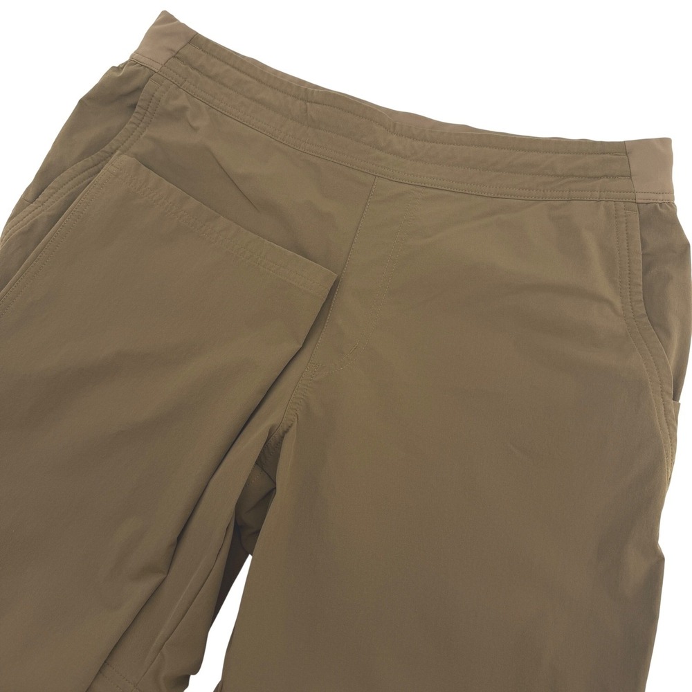 REI Co-op Sahara Convertible Pants Mens L Brown Stretch Hiking Outdoor Camping.